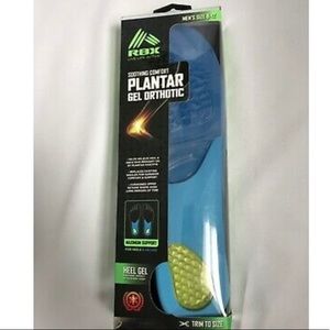 RBX Soothing Comfort Plantar Gel Orthotic Heel Gel